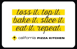 California Pizza Kitchen Gift Card