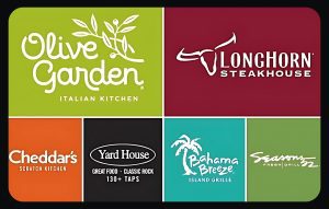 Darden Restaurants Gift Card