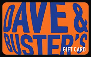 Dave and Busters Gift Card