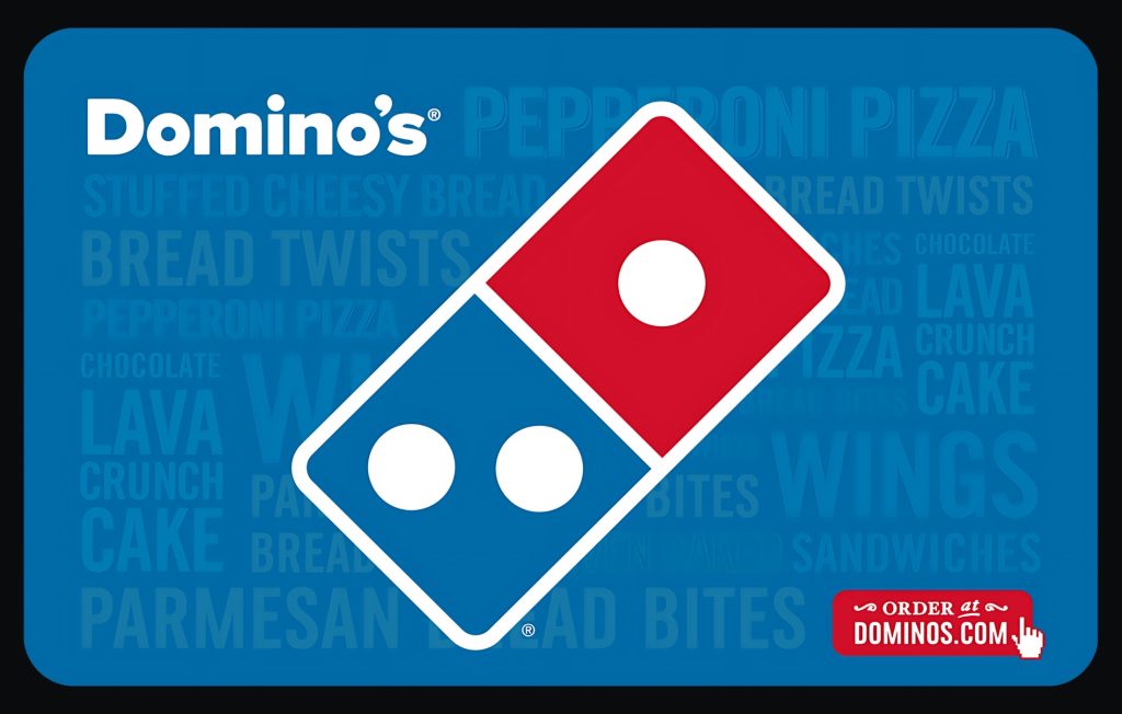 Dominos Pizza Gift Card