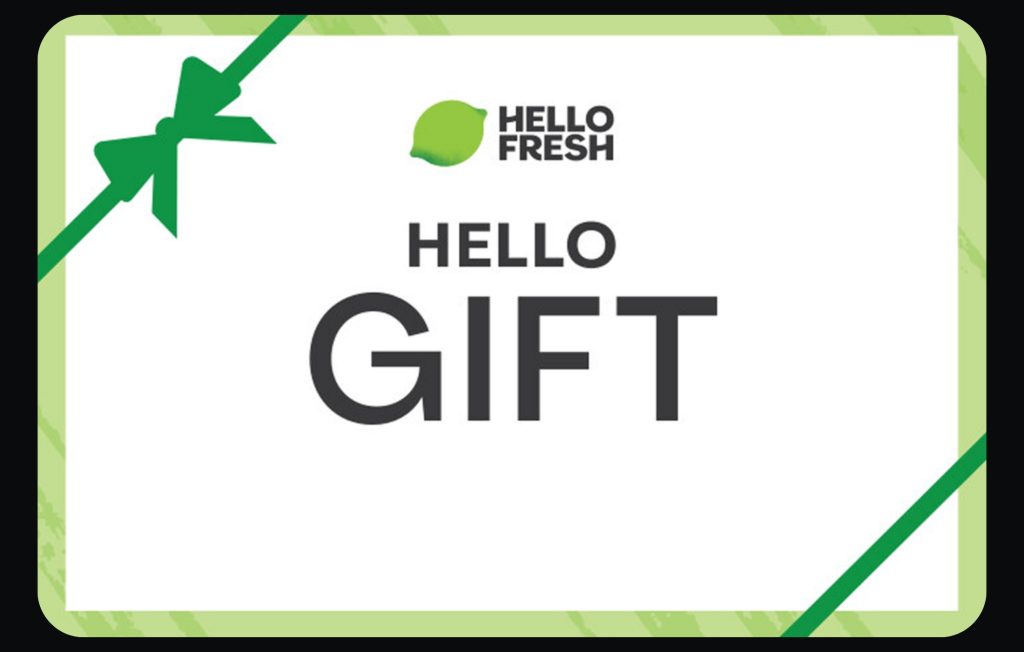 Hello Fresh Gift Card