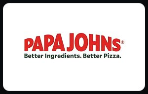 Papa Johns Gift Card