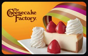 The Cheesecake Factory Gift Card