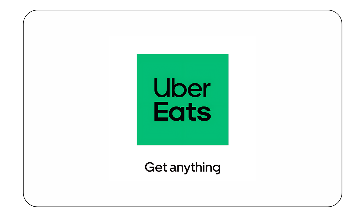 Uber Eats Gift Card