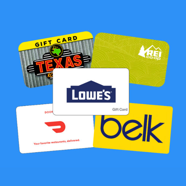 Best Gift Cards in North Carolina
